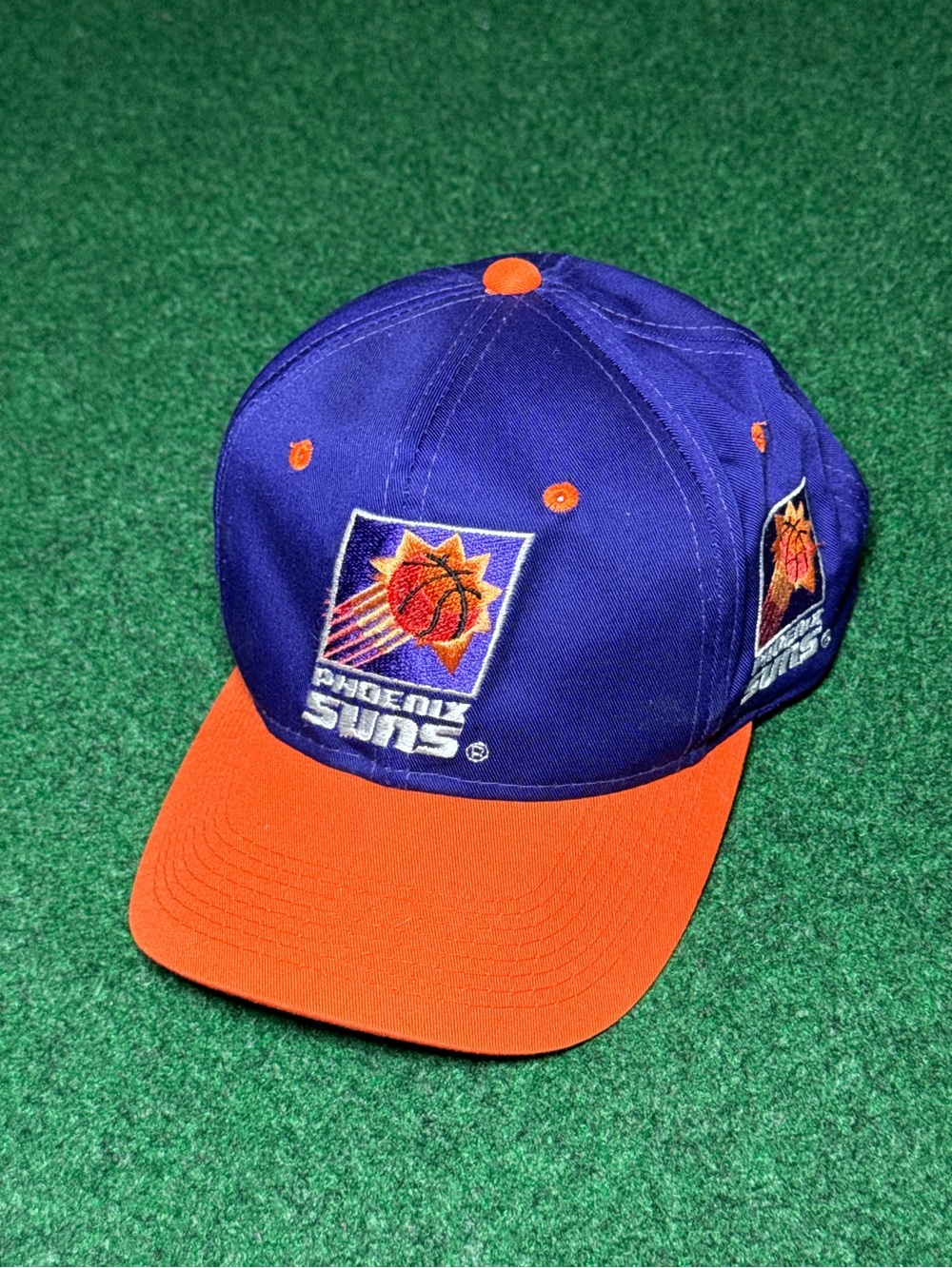 Phoenix Sun Vintage Snapback Hat 90s NBA Retro Baseball Cap Embroidered